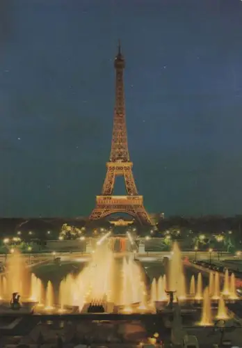 Frankreich - Paris - Frankreich - Tour Eiffel illuminee