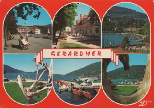 Frankreich - Frankreich - Gerardmer - 6 Teilbilder - 1989
