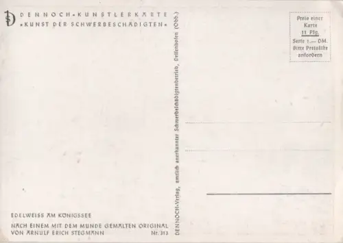 Königssee - Edelweiß