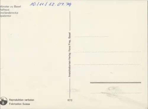Schweiz - Basel - Schweiz - 4 Bilder