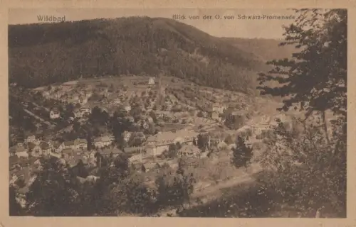 Bad Wildbad - con O. von Schwarz-Promenade