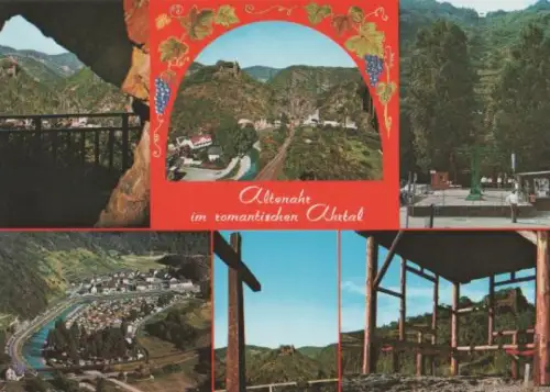 Altenahr mit Are, Seilbahn u. Camping - ca. 1985