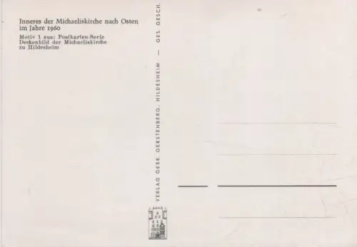 Hildesheim - Michaeliskirche, Inneres