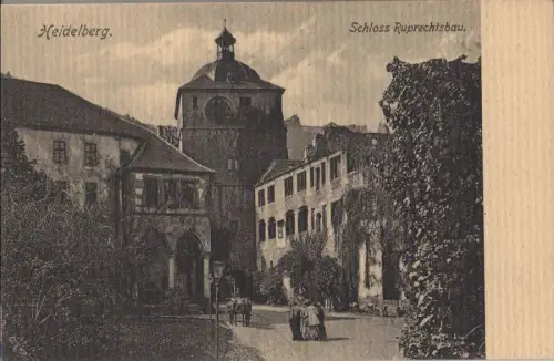 Heidelberg - Schloss, Ruprechtsbau - ca. 1935