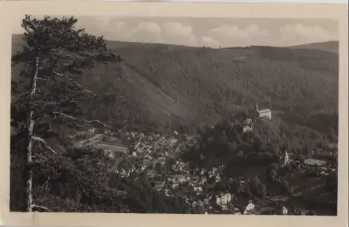 Schwarzburg - Blick vom Trippstein - 1956
