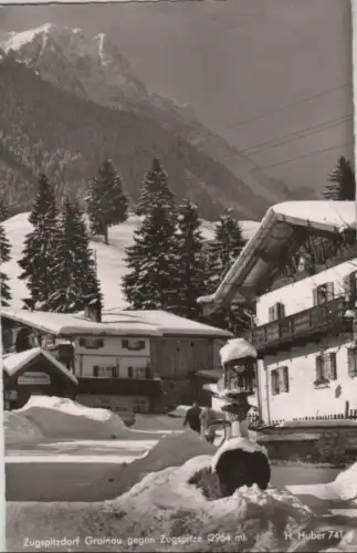 Grainau - gegen Zugspitze - ca. 1965
