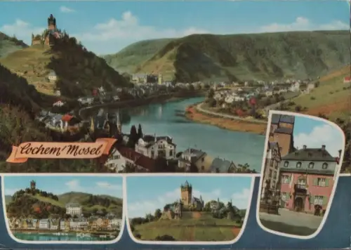 Cochem - mit 4 Bildern - 1968