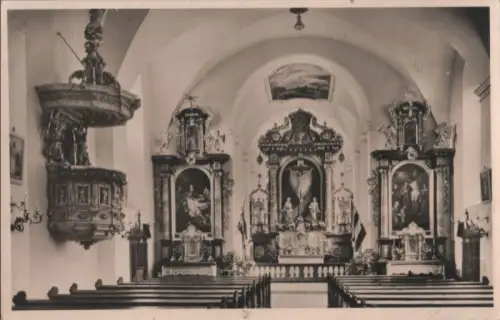 Kreuzberg, Rhön - Kloster, Wallfahrtskirche - ca. 1950
