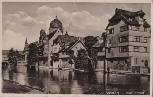 Nürnberg - Insel Schütt - ca. 1940