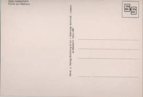Hannover - Partie am Rathaus