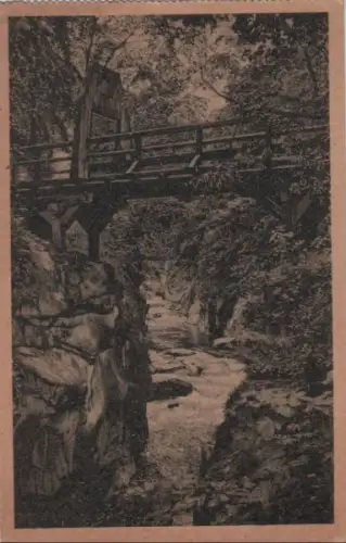 Bodetal - Teufelsbrücke - ca. 1940