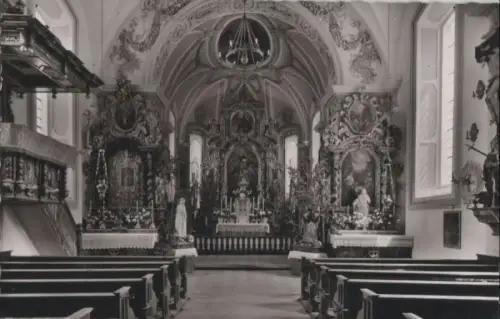 Aschau-Sachrang - Pfarrkirche St. Michael - ca. 1955