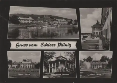Dresden-Pillnitz - u.a. Berg-Palais - 1966