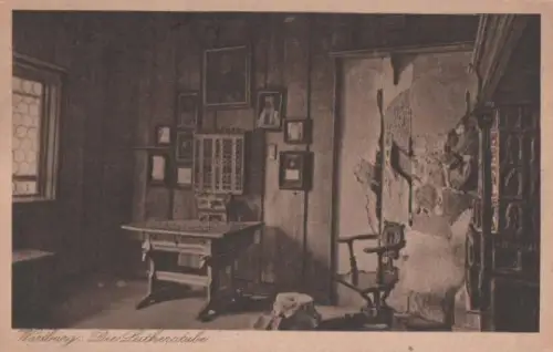 Eisenach Wartburg - Lutherstube - ca. 1955