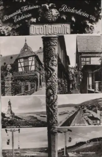Rüdesheim - u.a. Denkmal - 1966