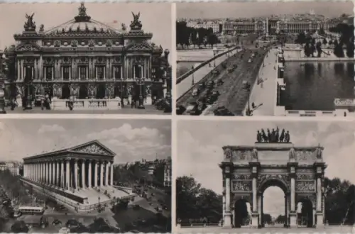 Frankreich - Frankreich - Paris - u.a. Theatre de Opera - 1957