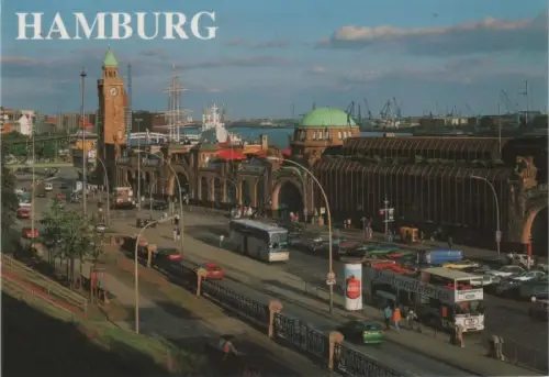 Hamburg - Hafen - Landungsbrücken