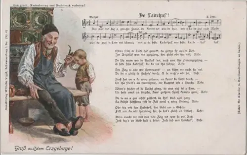 Liedkarte De Ladrhuf