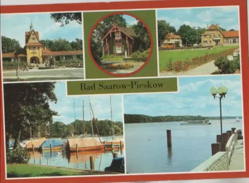 Bad Saarow-Pieskow - u.a. Bahnhof - 1987