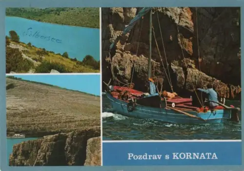 Jugoslawien - Kornaten - mit 3 Bildern - 1987