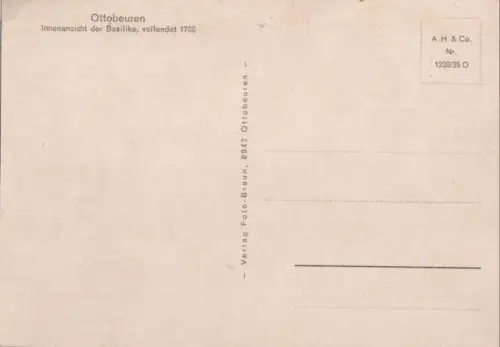 Ottobeuren - Basilika, innen