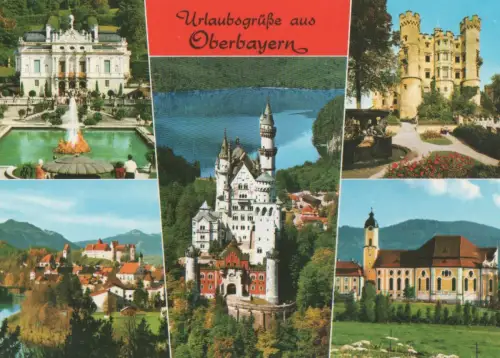 Oberbayern - u.a. Neuschwanstein - ca. 1995