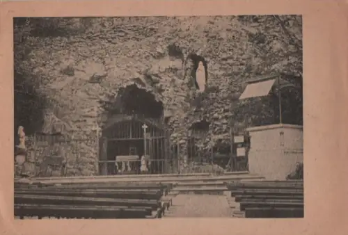 Österreich - Österreich - Maria Gugging - Lourdesgrotte im Wienerwald - ca. 1950