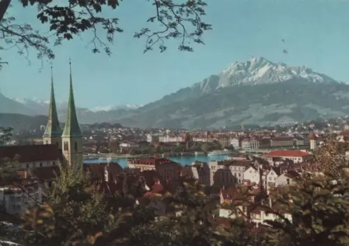Schweiz - Schweiz - Luzern - mit Pilatus - ca. 1980