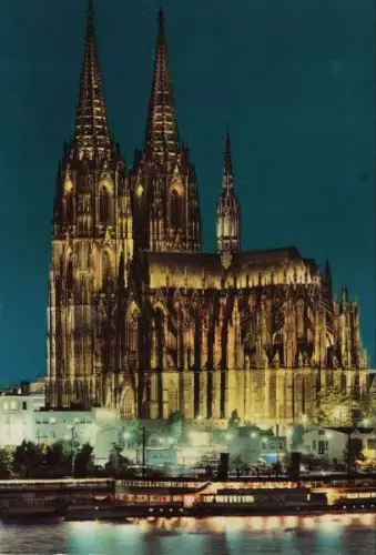 Köln - Dom in Festbeleuchtung