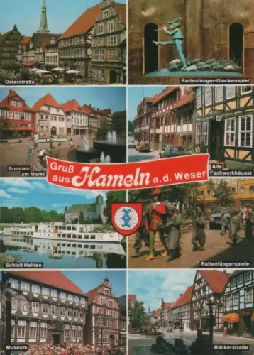 Hameln - u.a. Rattenfänger-Glockenspiel - 1984