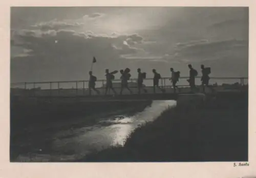 Wandernde Burschen - ca. 1955