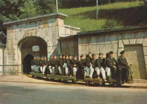 Berchtesgaden - Salzbergwerk Ausfahrt - 1968