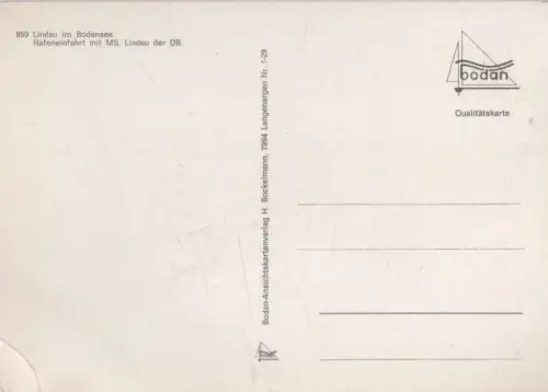 Lindau - Hafeneinfahrt