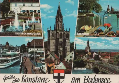 Konstanz - u.a. Hafen - 1975