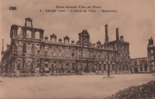 Frankreich - Frankreich - Reims - Hotel de Ville - ca. 1920