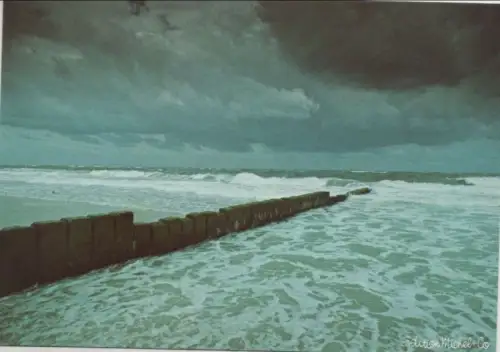 Sperre in der Brandung