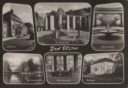 Bad Elster - u.a. Gondelteich - 1967
