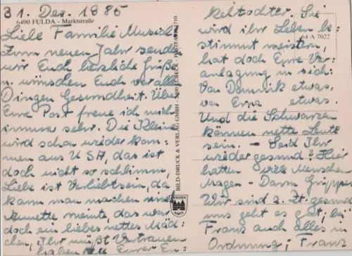 Fulda - Marktstraße