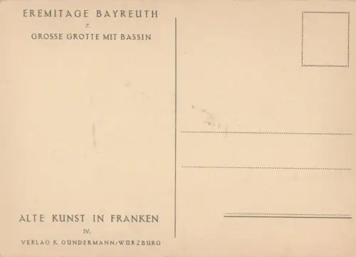 Bayreuth - Große Grotte