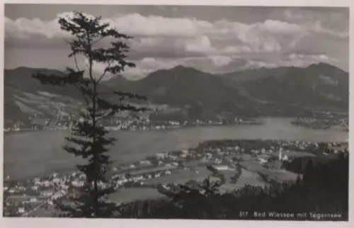 Bad Wiessee mit Tegernsee - 1951
