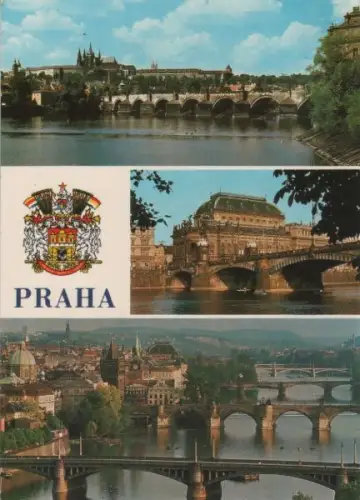 Tschechien - Tschechien - Prag - Praha - 3 Teilbilder - 1981