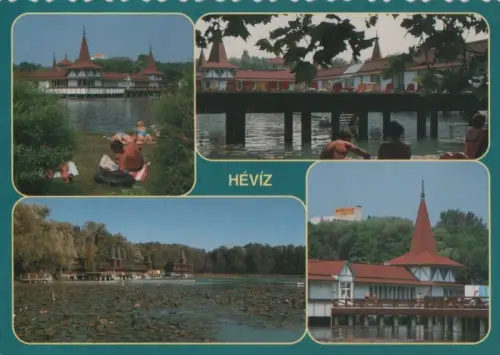 Ungarn - Ungarn - Heviz - mit 4 Bildern - 1994