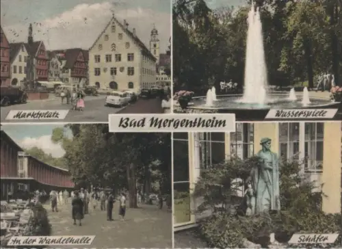 Bad Mergentheim - u.a. An der Wandelhalle - 1961