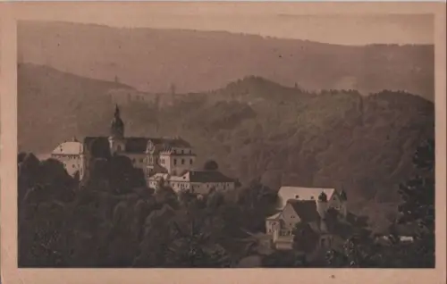 Schwarzburg - Schloss im Schwarzatal - ca. 1935