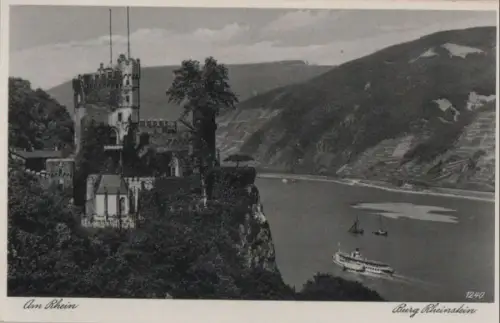 Trechtingshausen, Burg Rheinstein - ca. 1940