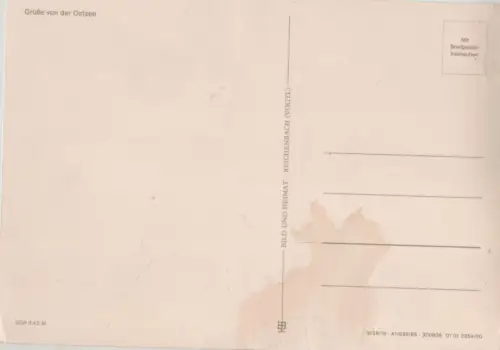 Ostsee - steiniger Strand