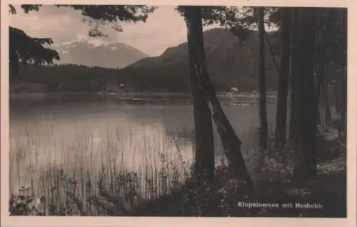 Österreich - Österreich - Klopeiner See - mit Hochobir - ca. 1950
