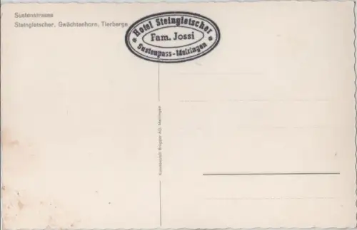 Schweiz - Sustenpass - Schweiz - Steingletscher