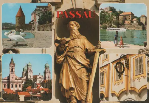 Passau - u.a. Veste Oberhaus - ca. 1985