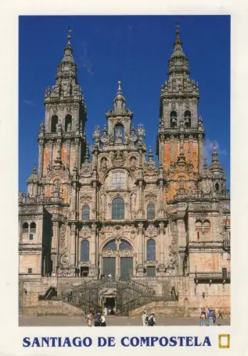 Spanien - Santiago de Compostella - Spanien - Catedral